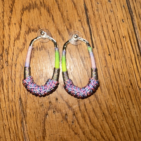 Kendra Scott Colorful Hoop Earrings - Picture 2 of 2